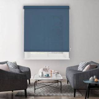 👉 Rolgordijn blauw Madecostore lichtdoorlatend uni antibes 60x190cm 3570601175409