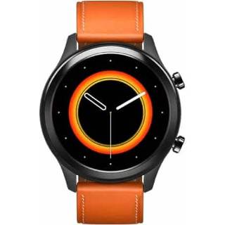 👉 Mobiele telefoon oranje active Vivo telefoon, horloge 42mm fitness tracker slimme horloge, 1.19 inch amoled scherm, 50 attm waterdicht, ondersteuning slaapmonitor / hartslag bloed oxygenatietest 9 dagen lange levensduur van de batterij (oranje)