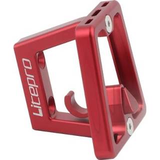 👉 Plank rood active LitePro Split Pig Neus Rest Aluminiumlegering Voorste Geïnstalleerde Zitting (rood)