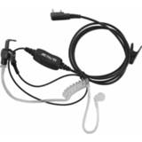 👉 Oortelefoon active Retevis R-112 PTT / VOX Covert Acoustic Tube Microfoon voor H-777 RT-5R RT1 RT2 RT5