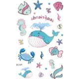👉 Tattoo marine active kinderen 20 stks Animal Waterproof Stickers (EG-571)