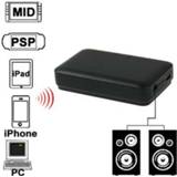 👉 Zwart active Mini Bluetooth muziekontvanger voor iPhone 4&4S / 3GS 3G iPad 3 2 Andere Bluetooth-telefoons&pc, Afmetingen: 60 x 36 15 mm (zwart)