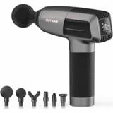 👉 Massager grijze active Wutar USB opladen fascia spier elektrische massager, specificatie: luxe