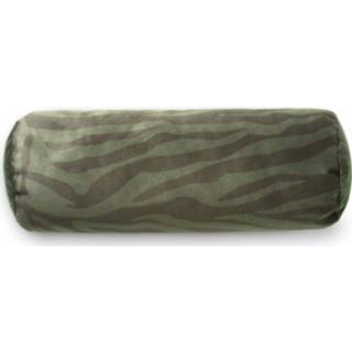 👉 Olijfgroen groen Blokker Nekrol Zebra - 20x48 Cm 8717237171046