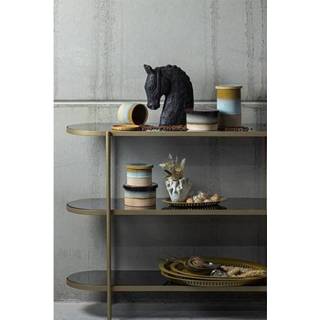 👉 Sidetable metaal glas brass active BePureHome Smokey metaal/glas antique 8714713133444