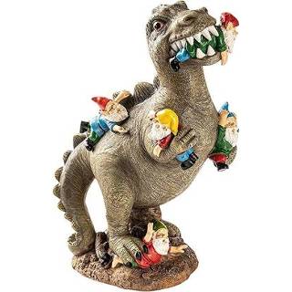 👉 Dinosaurus hars active elf ornamenten tuin decoratie ambachten (licht)