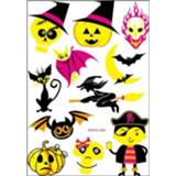 Tattoo active kinderen 5 stks Halloween Fluorescente Water Transfer Sticker Cartoon Animal (WSYG04)