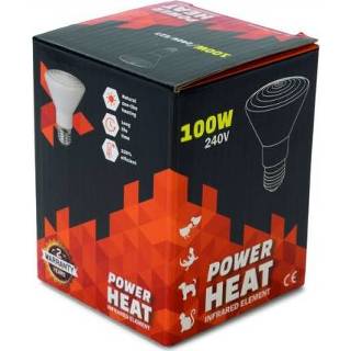 👉 Warmtelamp wit Olba Powerheat Donkerstraler - 7,5x7,5x10 cm 100w 8718426009102