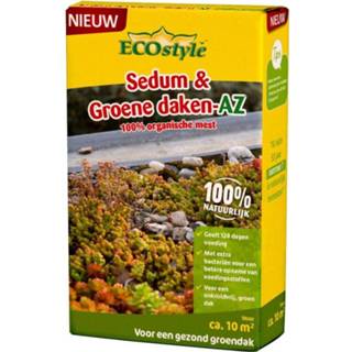 Meststof groene ECOstyle Sedum en daken AZ - 800 gram 8711731035507