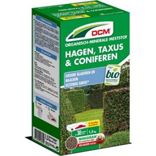 👉 Meststof DCM Hagen, Taxus & Coniferen - Siertuinmeststof 1,5 kg 5413448133639