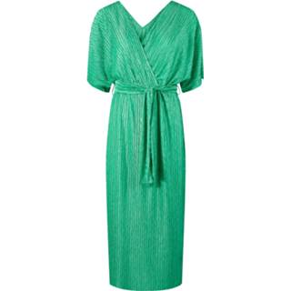 👉 Dress l s vrouwen groen Y.a.s yasotolinda ss midi s. 5715216324691 5715216324684