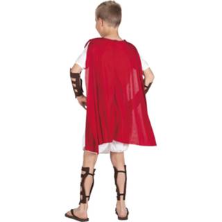 👉 Kinderkostuum polyester Color-Rood kinderen Boland gladiator maat 152/164 8712026821294