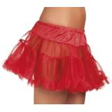 👉 Petticoat rood textiel One-Size Color-Rood Boland Minirokje one size 8712026017833