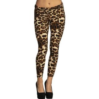 👉 Legging m bruin vrouwen Boland Luipaard Dames Maat 8712026023322
