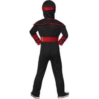 👉 Verkleedkostuum polyester 98 Color-Zwart Boland Ninja dragon junior maat 8712026822758