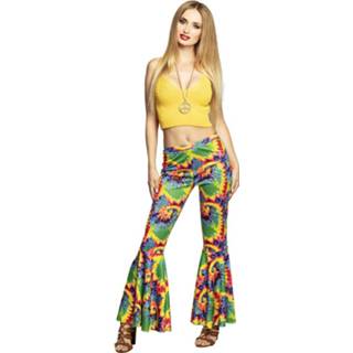 👉 Polyester m Color-Meerkleurig vrouwen Boland hippiebroek dames maat (stretch) 8712026015419