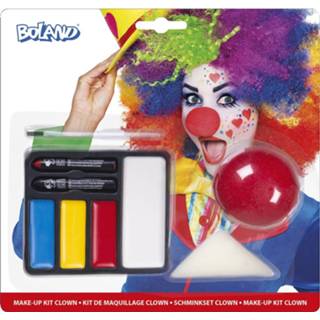 👉 Foam One Size Color-Meerkleurig Boland make-up setclown 4-delig 8712026450647