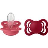 👉 Speen silicone jongens kleurrijk BIBS fopspeen Supreme Koraal/Ruby 0-6 maanden, 2 st. 5713795199310