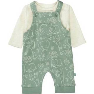 👉 Biologisch katoen groen STACCATO romper+shirt jade gedessineerd 4065756885772