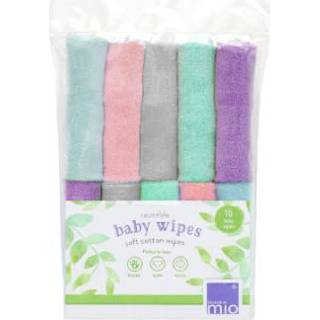 👉 Bambino Mio Wet Wipes Herbruikbaar, pak van 10, Cloud 5060575633992