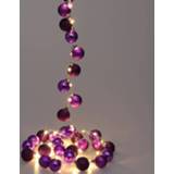 👉 Kerstverlichting paars active Casaria ballen 40-LED - 2m 6011636229264