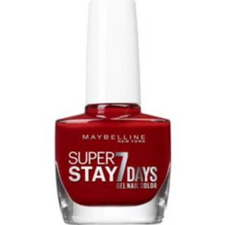 👉 Nagellak rood active Maybelline SuperStay 7 Days 06 Deep Red 3600530124848