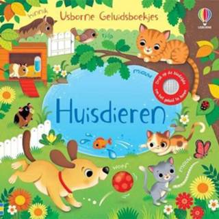 Geluidenboekje active Uitgeverij usborne geluidenboek huisdieren 9781801314558