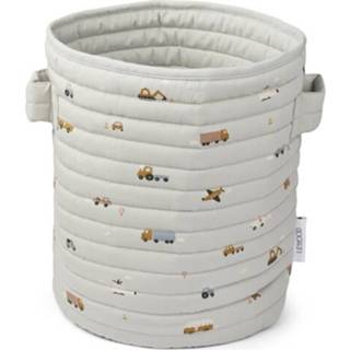 👉 Opbergmand blauw active Liewood ally - vehicles dove blue mix 5713370710961