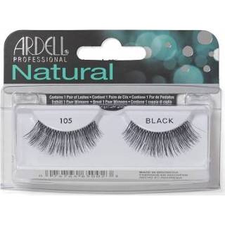 Zwart Ardell Natural Lashes Black 105 1 paar 74764650023