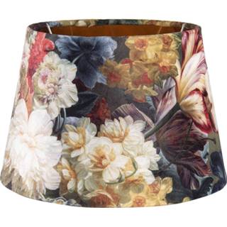 👉 Lampenkap multikleur Clayre & Eef Ø 24*16 Cm / E27 6lak0493 8717459775114
