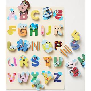 👉 Poster active Nahthing project badspeelgoed en stickers - alphabet