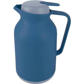 👉 Thermoskan blauw Blokker - 1 Liter 8718827126323