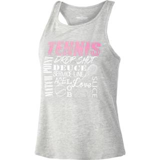 👉 Tanktop XS grijs vrouwen Tennis-Point Tennis World Dames 4058061073101