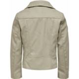 👉 Imitatieleder meisjes beige Tussenjas 'Ava-Carla' 5715113190238