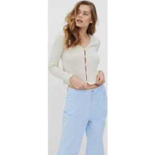 Vest katoen l vrouwen grijs Gebreid 'Tulia' 5715220300834
