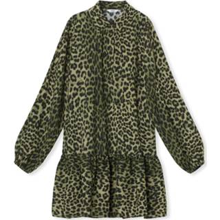 👉 Blousejurk viscose vrouwen groen 'Cedrus' 5711460332147