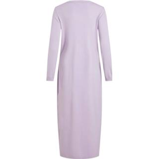 👉 Gebreide jurk viscose s vrouwen lila 'Elasta' 5713788545841
