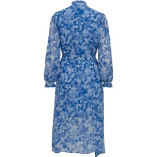 👉 Blousejurk gerecycled materiaal vrouwen blauw 'AMIONE' 5713788365784