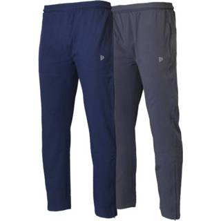 👉 Trainingsbroek grijs active mannen Donnay Heren - 2-Pack Alex Stretch Navy & Donkergrijs 8717528156523