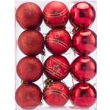 👉 Kerstbal rood active Casaria Kerstballen - Kerstboomverlichting Kerstboom decoratie -Set van 24 6011600207250