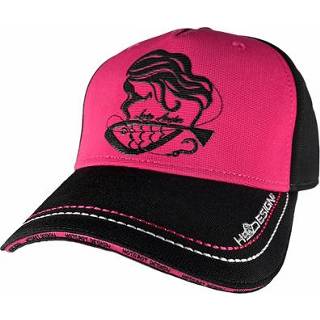 👉 Hotspot zwart roze vrouwen Design Cap Lady Angler - Black/Pink Pet 8054382264316