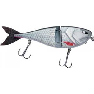 👉 Grijs Berkley Zilla Jointed Glider - Roach 13.5cm Swimbait