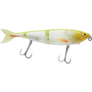 👉 Wit groen geel Berkley Zilla Swimmer - White Chartreuse 12cm Swimbait
