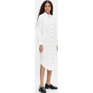 👉 Blousejurk viscose vrouwen wit 'Solima' 5713787791188