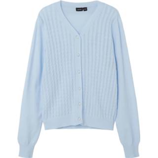 👉 Vest meisjes blauw Gebreid 5715211238245 624019199199