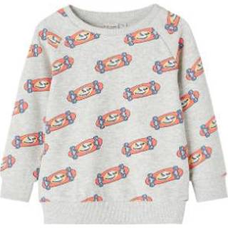 Name it Sweatshirt Nmmvalexander Light Grijs gemêleerd