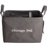 👉 Grijs Storage Bag 30,5X26X20,5 cm Donkergrijs 8712628322397