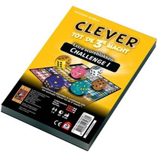 👉 Dobbelspel active Wolfgang Warsch Scoreblok Clever 3 Challenge twee stuks - 8720289472382