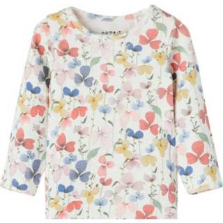 👉 Name it Shirt met lange mouwen Nbfdiane White Alyssum