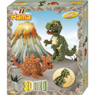 👉 Strijkkraal strijkkralen Hama - Dino 3D (2500 stuks) 28178032500